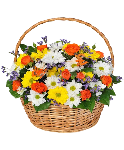 Cesto di fiori