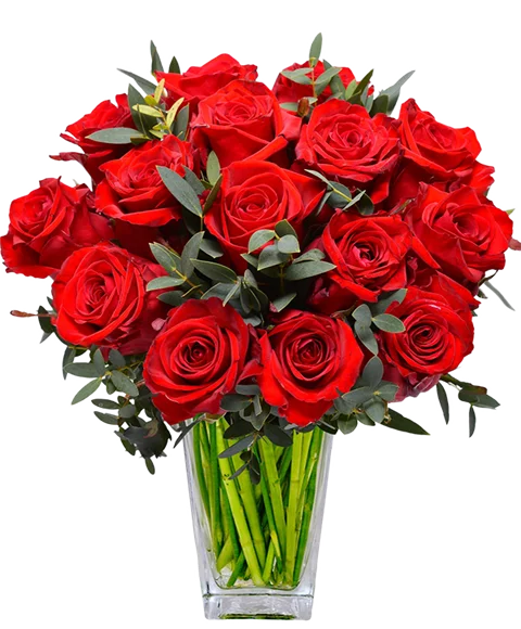 Bouquet rose rosse